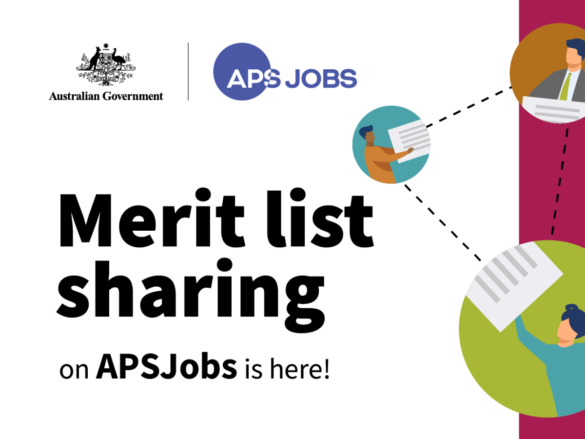 Creating, using and sharing merit lists Australian Public Service Commission
